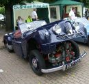 Image description - A Jowett Jupiter at the Stony Stratford Classic Festival
