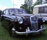 Classic 1950`s Wolseley Police Car