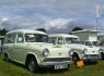 Morris and Austin based "Sun Tor" campers at the BMC/BL Rally, Peterborough 2008