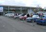 The Car Sales Area at Stoneleigh MG Show, 2009.